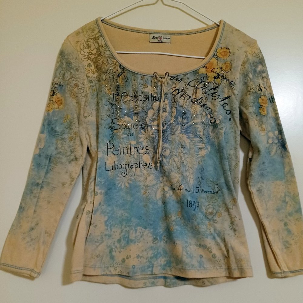 vintage Skinny Minnie shirt, women/junior large